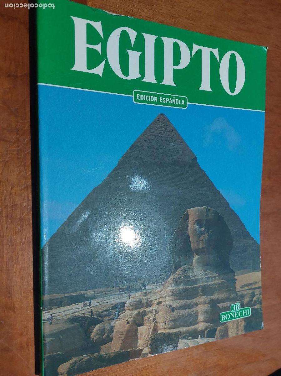 Libros de segunda mano: EGIPTO. EDICI&Oacute;N ESPA&Ntilde;OLA. BONECHI. R&Uacute;STICA. BUEN ESTADO - Foto 1