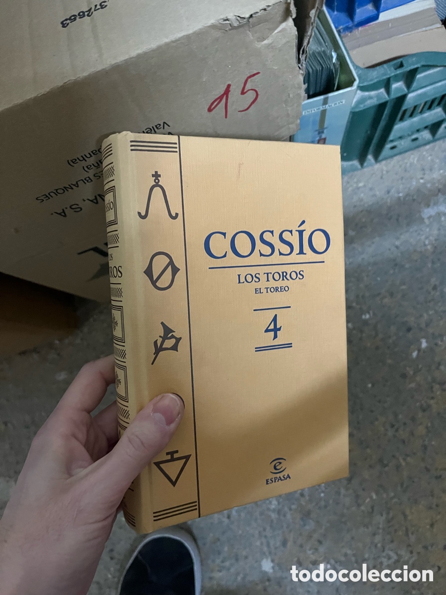 Libros de segunda mano: Caja113 COSSIO LOS TOROS EL TOREO 4 - Foto 1