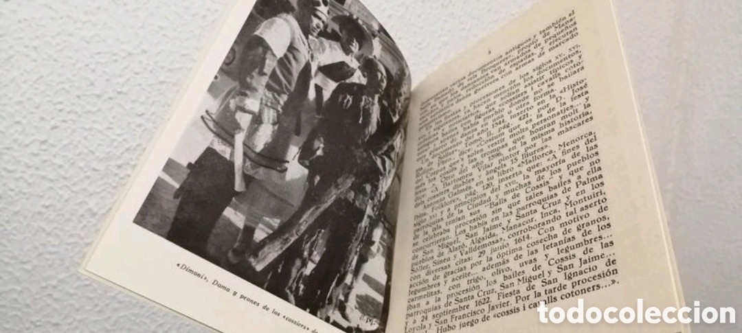 Libros de segunda mano: Los Cossiers y sus danzas. Panorama Balear N &deg;62. - Foto 3