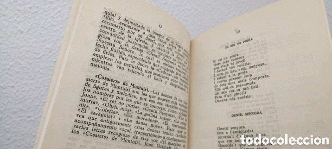 Libros de segunda mano: Los Cossiers y sus danzas. Panorama Balear N &deg;62. - Foto 8