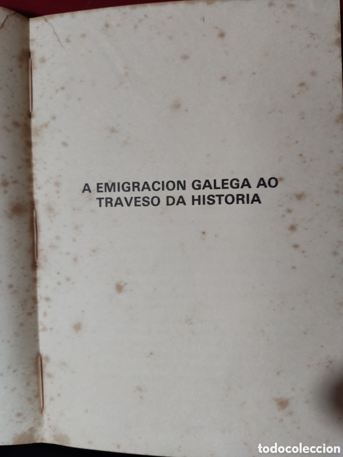 Libros de segunda mano: A emigraci&oacute;n ( Xulio X. Pardellas ) - Foto 3