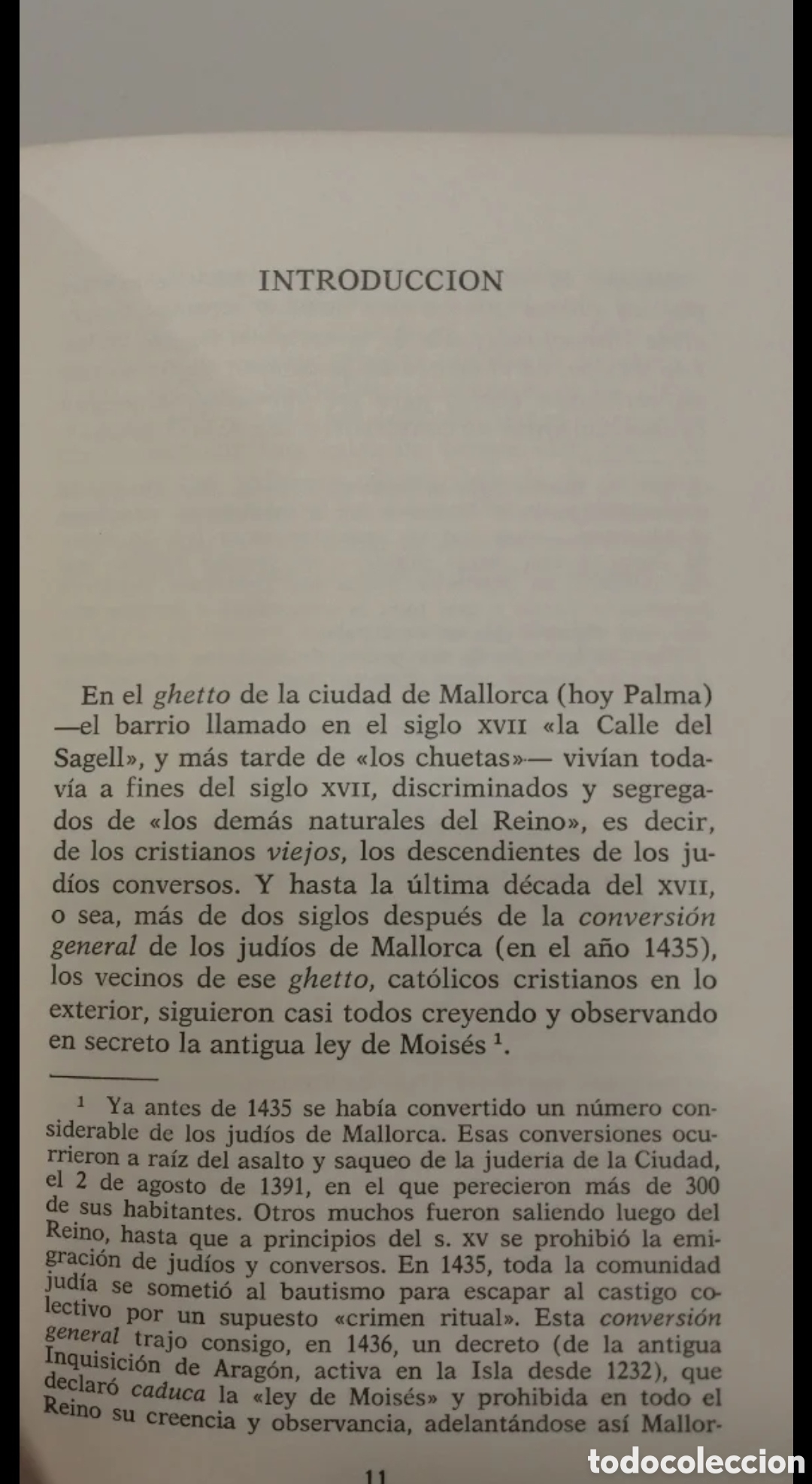 Libros de segunda mano: Los chuetas y la inquisici&oacute;n - Foto 4