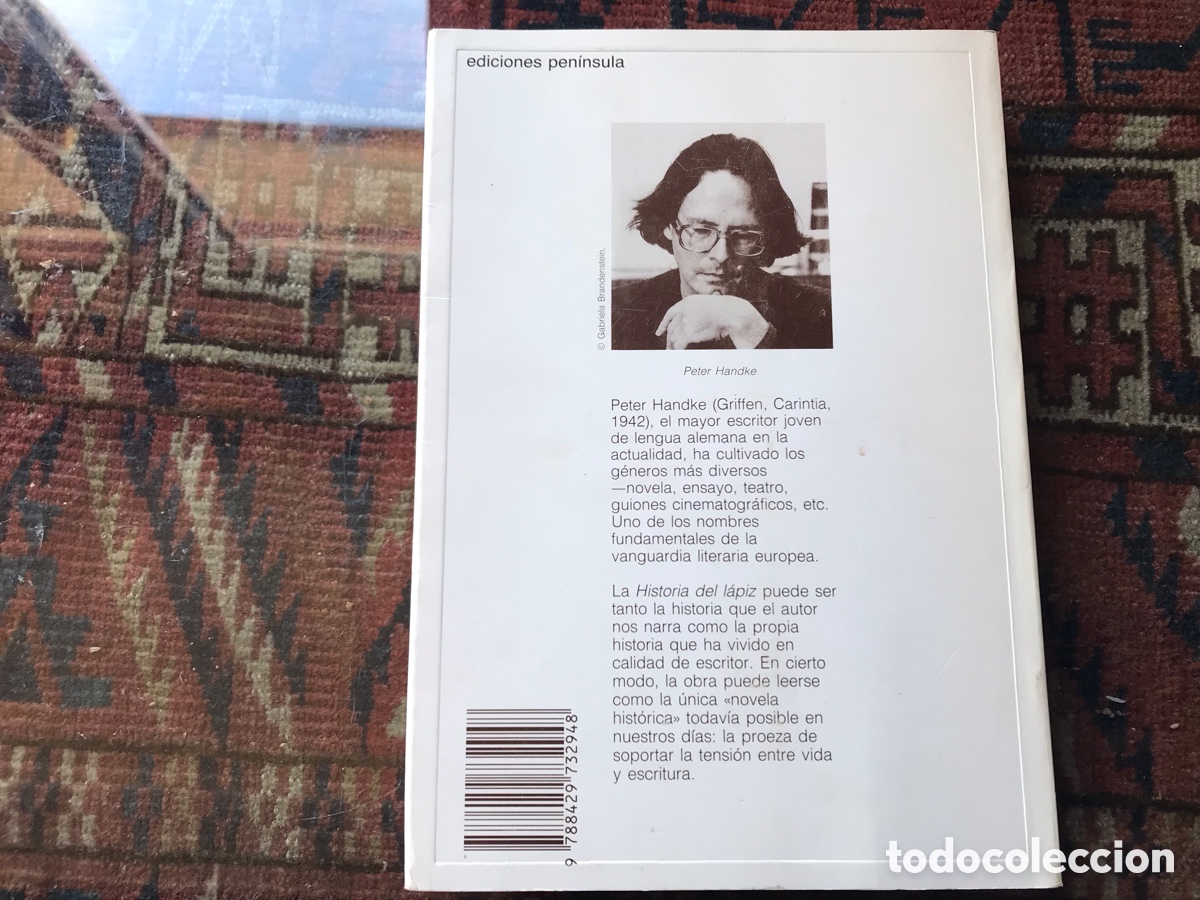 Libros de segunda mano: Historia del l&aacute;piz. Materiales sobre el presente. Peter Handke. Pen&iacute;nsula. Ideas - Foto 3