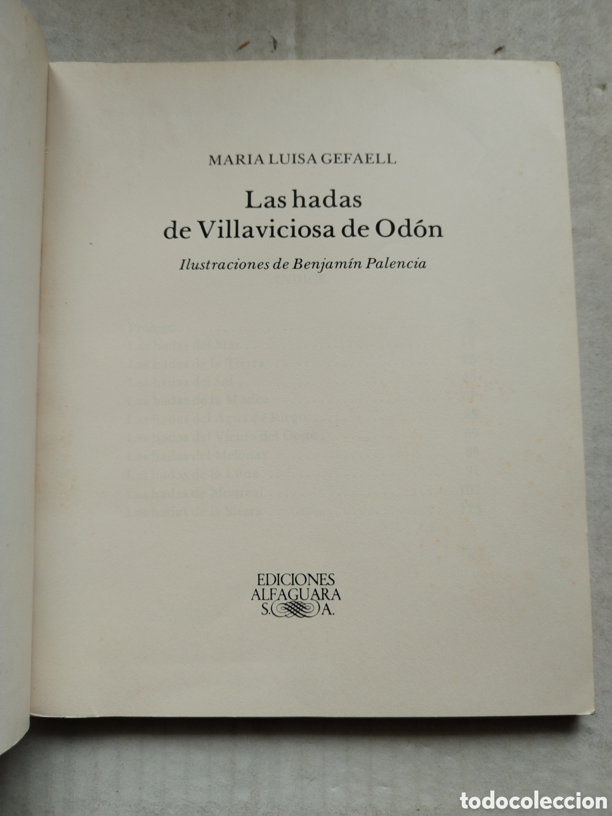 Libros de segunda mano: LAS ADAS DE VILLAVICIOSA DE ODON/BENJAMIN PALENCIA - Foto 2