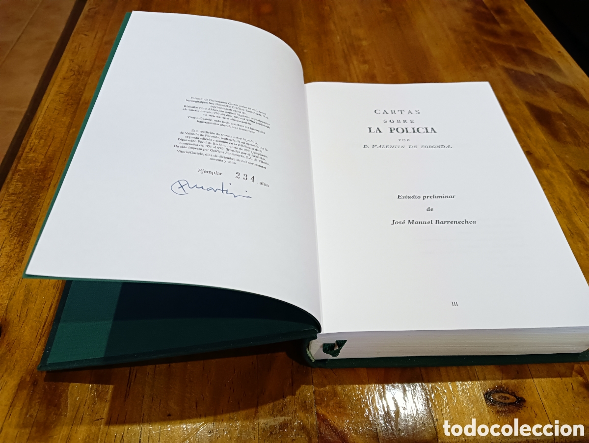 Libros de segunda mano: Cartas sobre la polic&iacute;a - Foto 2