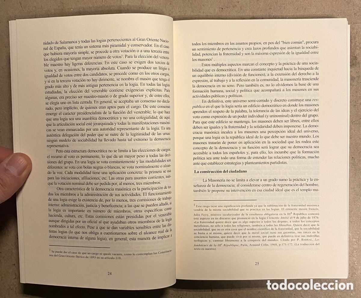 Libros de segunda mano: LAS LOGIAS MAS&Oacute;NICAS EN LA MODERNIZACI&Oacute;N DE ESPA&Ntilde;A. VV.AA. - Foto 4