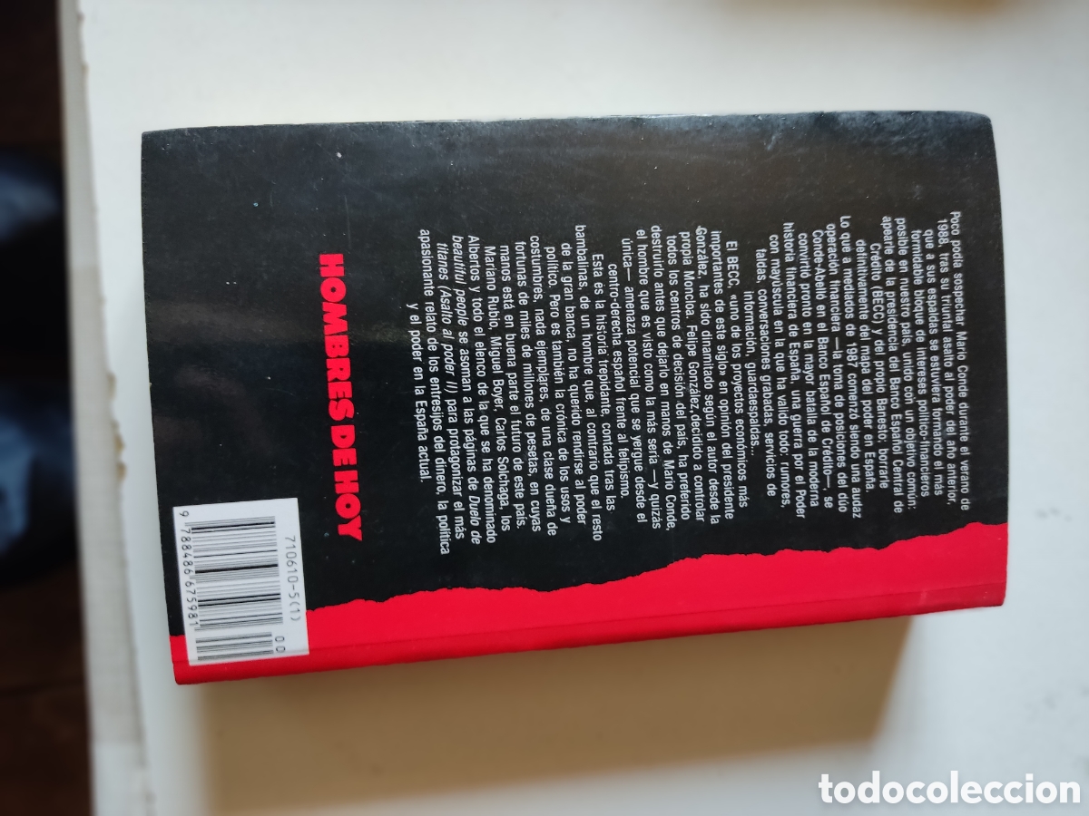 Libros de segunda mano: Libro duelo de titanes de Jes&uacute;s Cacho asalto al poder ll - Foto 4