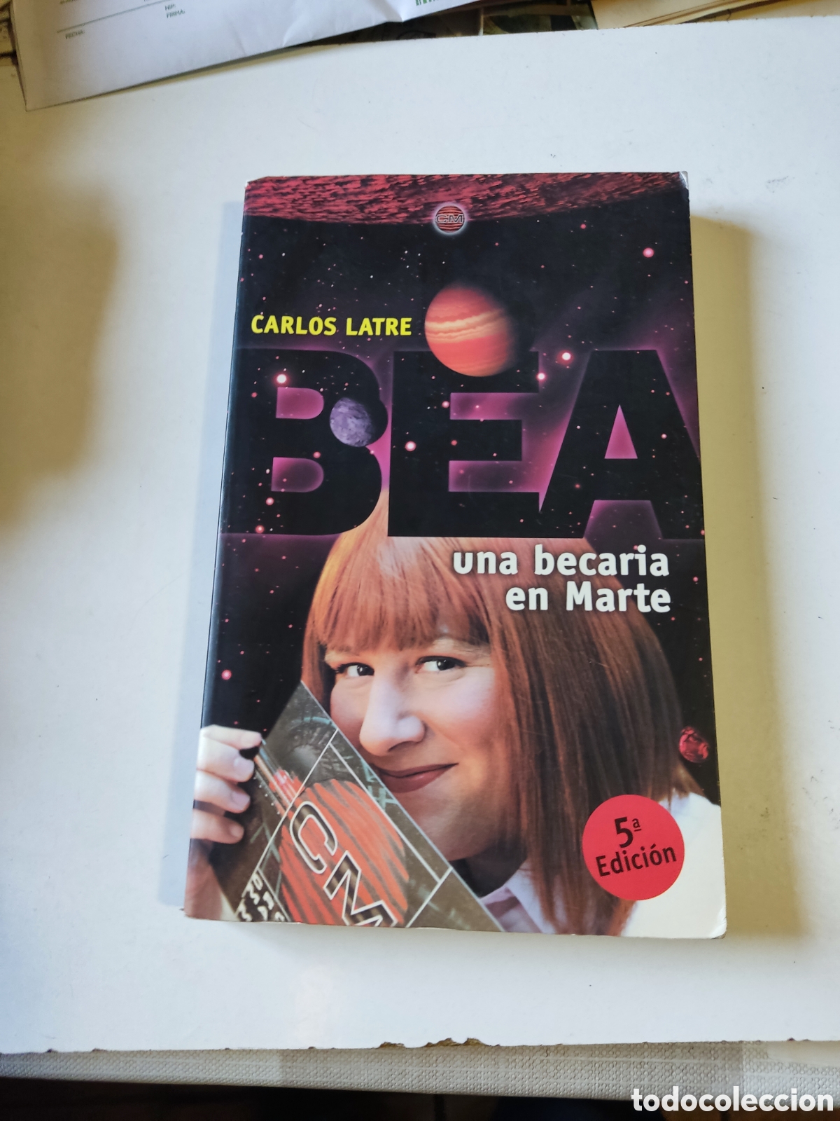Libros de segunda mano: Libro BEA una becaria en marte Carlos latre - Foto 1