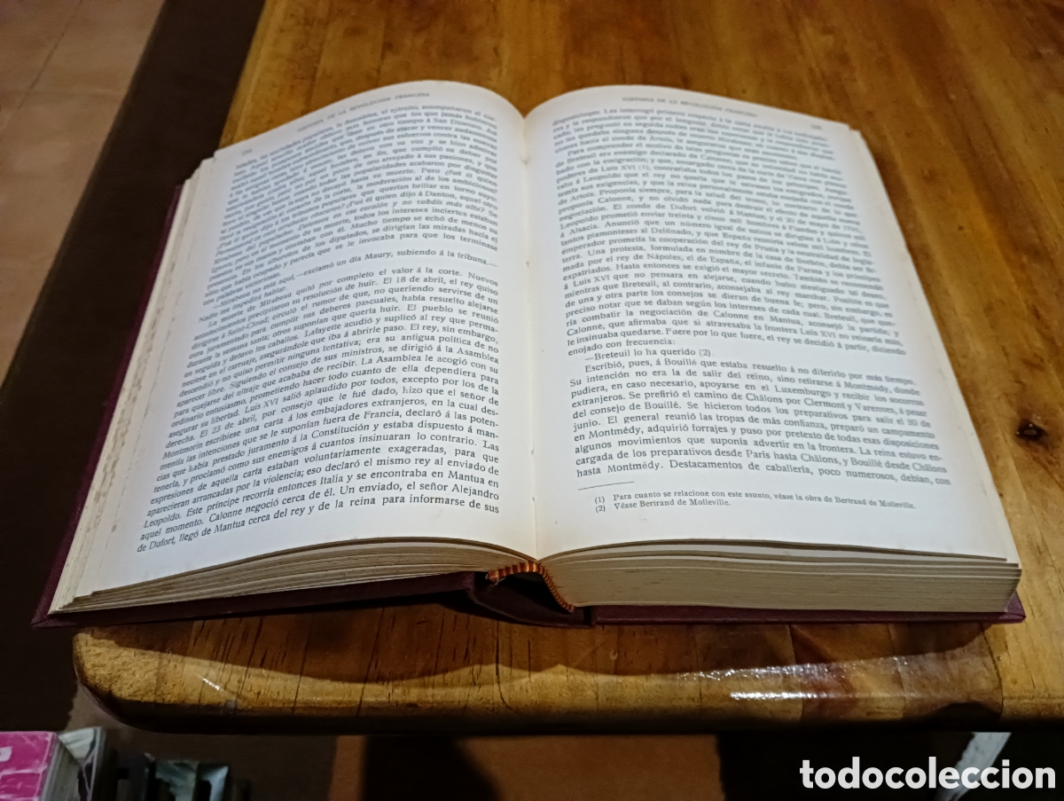 Libros de segunda mano: Historia de la Revoluci&oacute;n Francesa - Foto 4