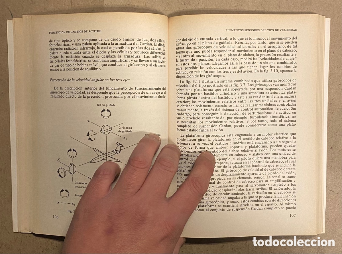 Libros de segunda mano: CONTROL AUTOM&Aacute;TICO DE VUELO. E.H.J. PALLET. PARANINFO 1982. - Foto 6