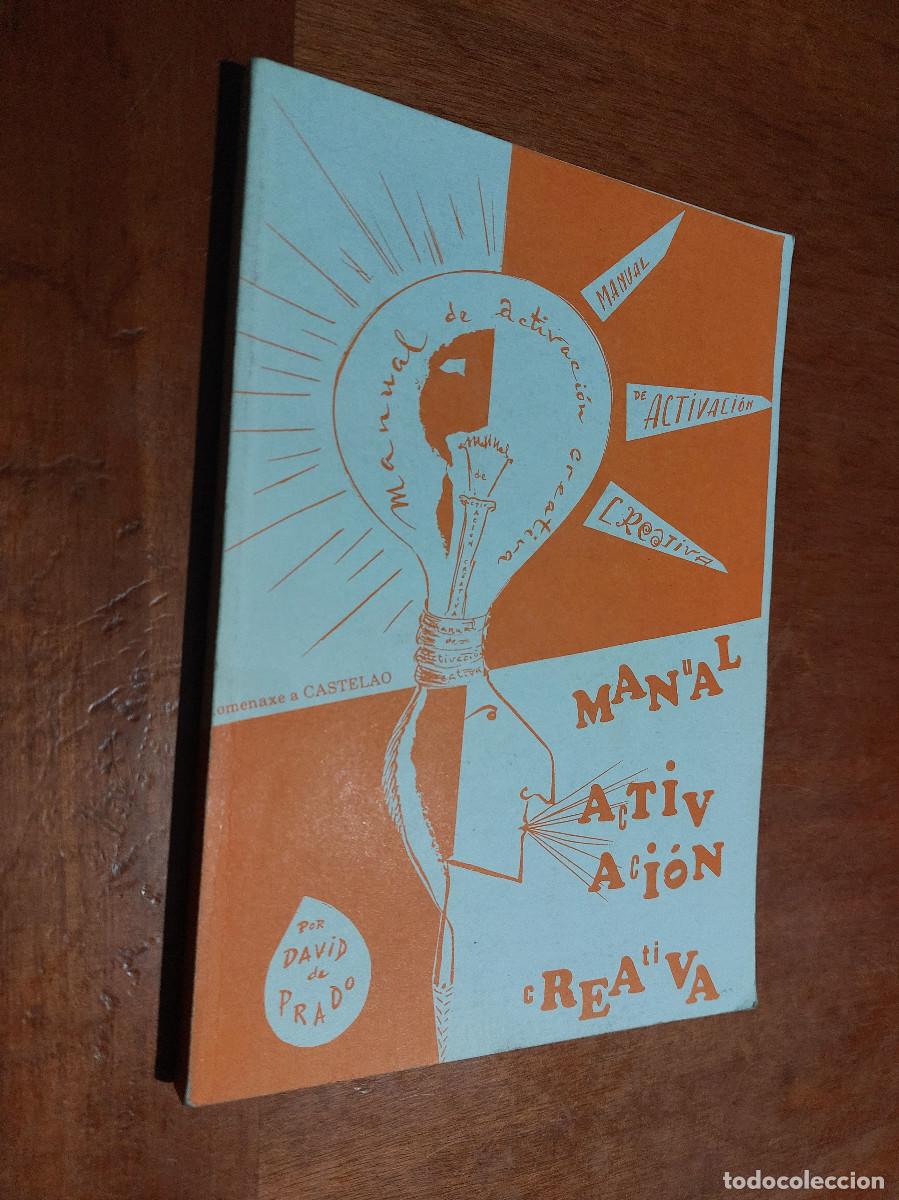 Libros de segunda mano: MANUAL DE ACTIVACI&Oacute;N CREATIVA. DAVID DE PRADO. R&Uacute;STICA. BUEN ESTADO. DIFICIL E4 4 - Foto 1