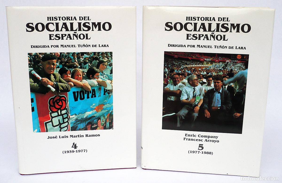 Libros de segunda mano: Historia del socialismo español. 5 tomos. - Foto 3