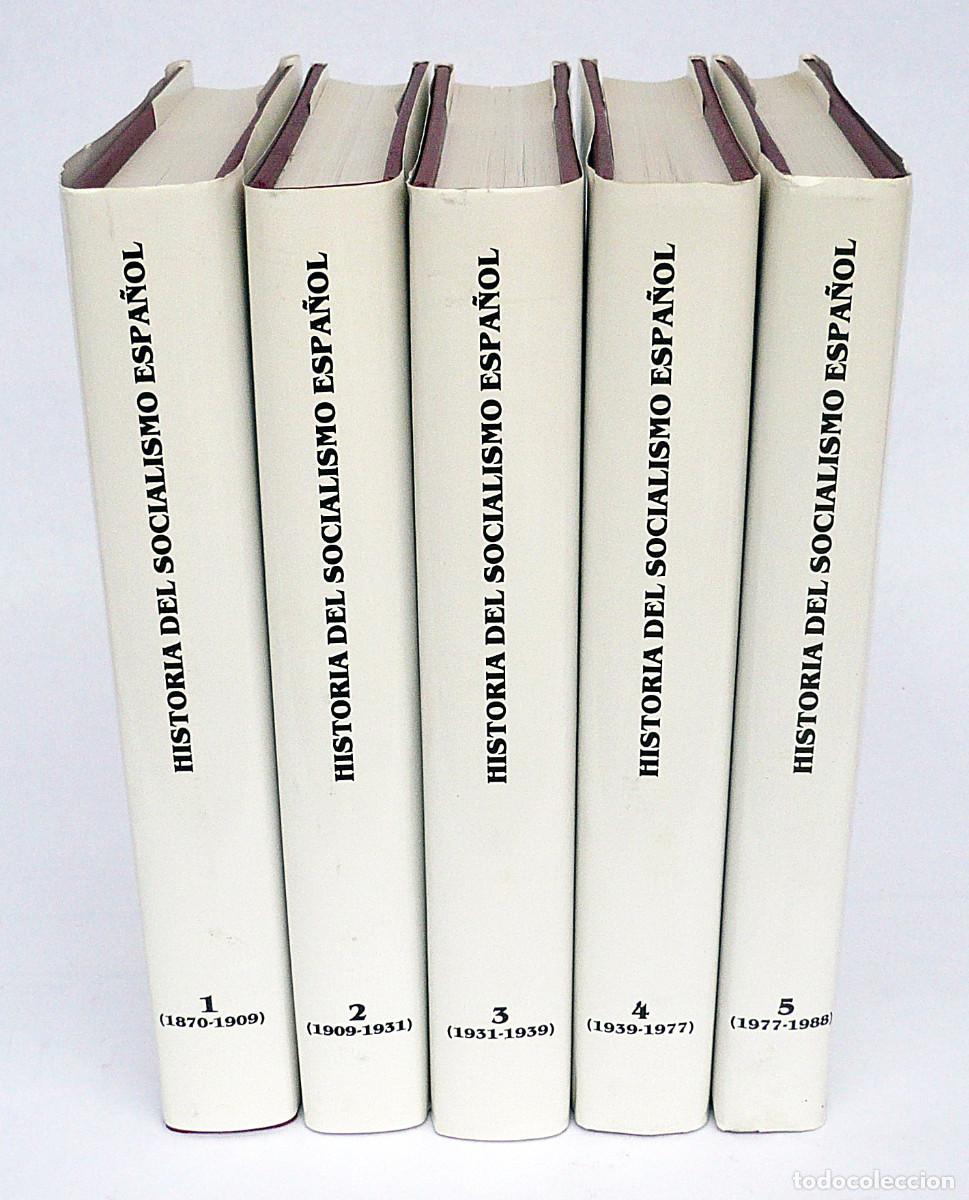 Libros de segunda mano: Historia del socialismo español. 5 tomos. - Foto 4