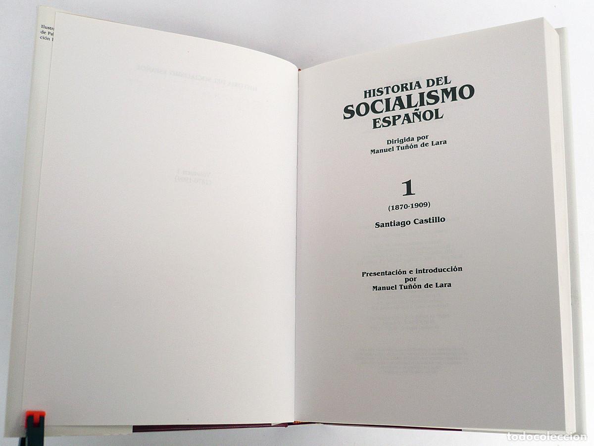 Libros de segunda mano: Historia del socialismo español. 5 tomos. - Foto 6