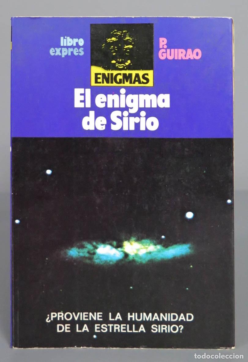 Libros de segunda mano: El enigma de Sirio. Guirao - Foto 1