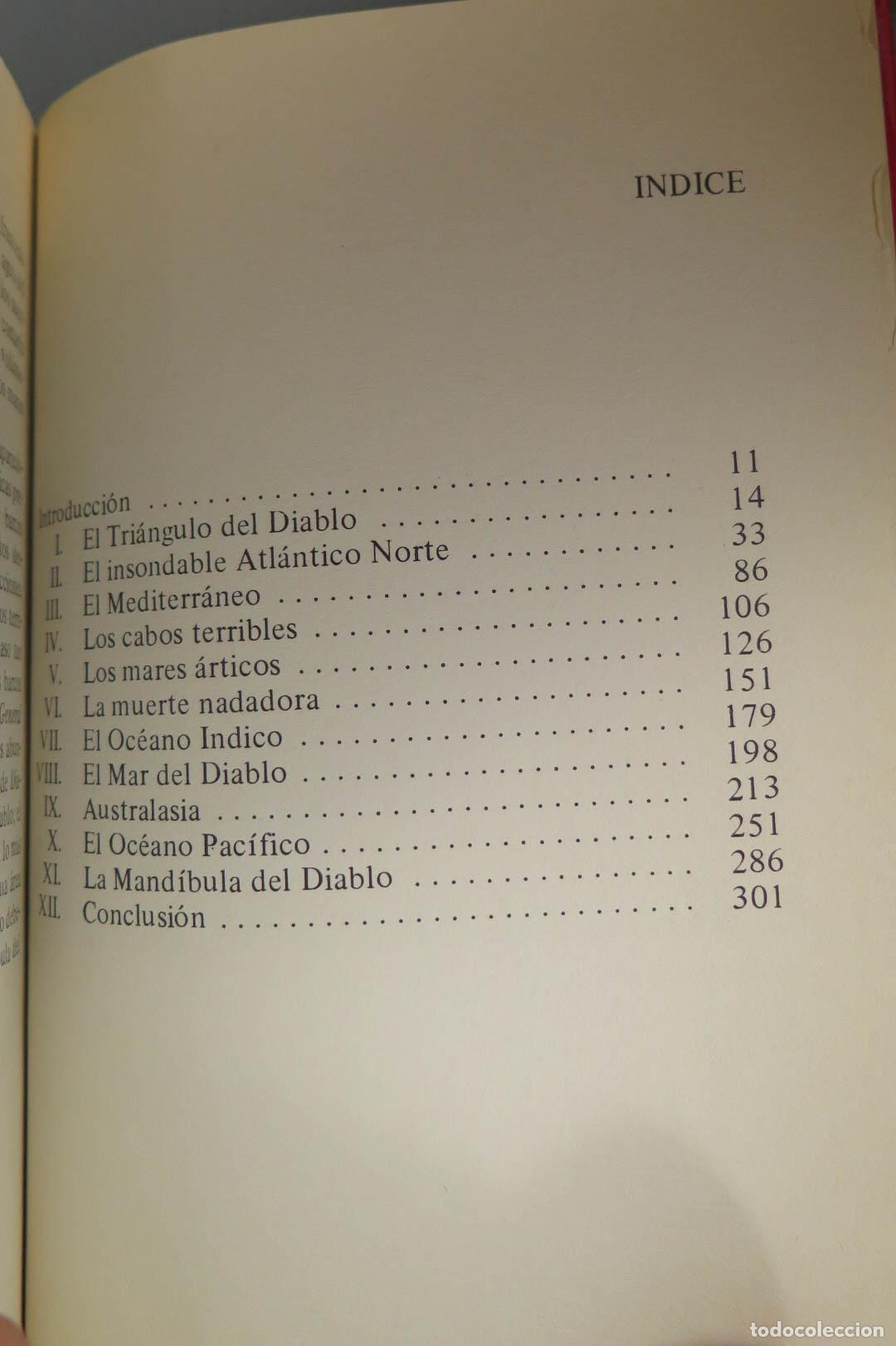 Libros de segunda mano: Del Triangulo Del Diablo A La Mandibula Del Diablo. Richard Winer - Foto 2
