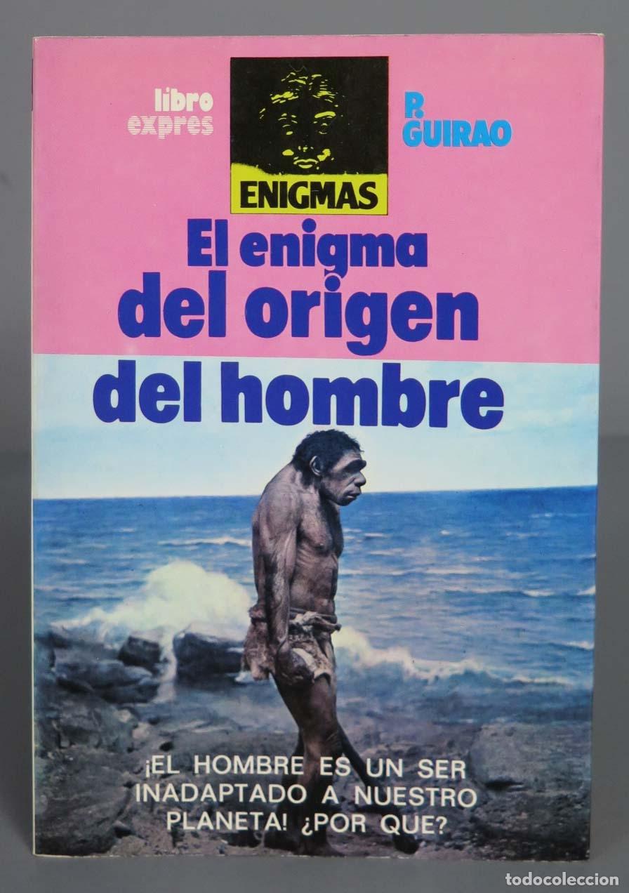 Libros de segunda mano: El enigma del origen del hombre. Guirao - Foto 1