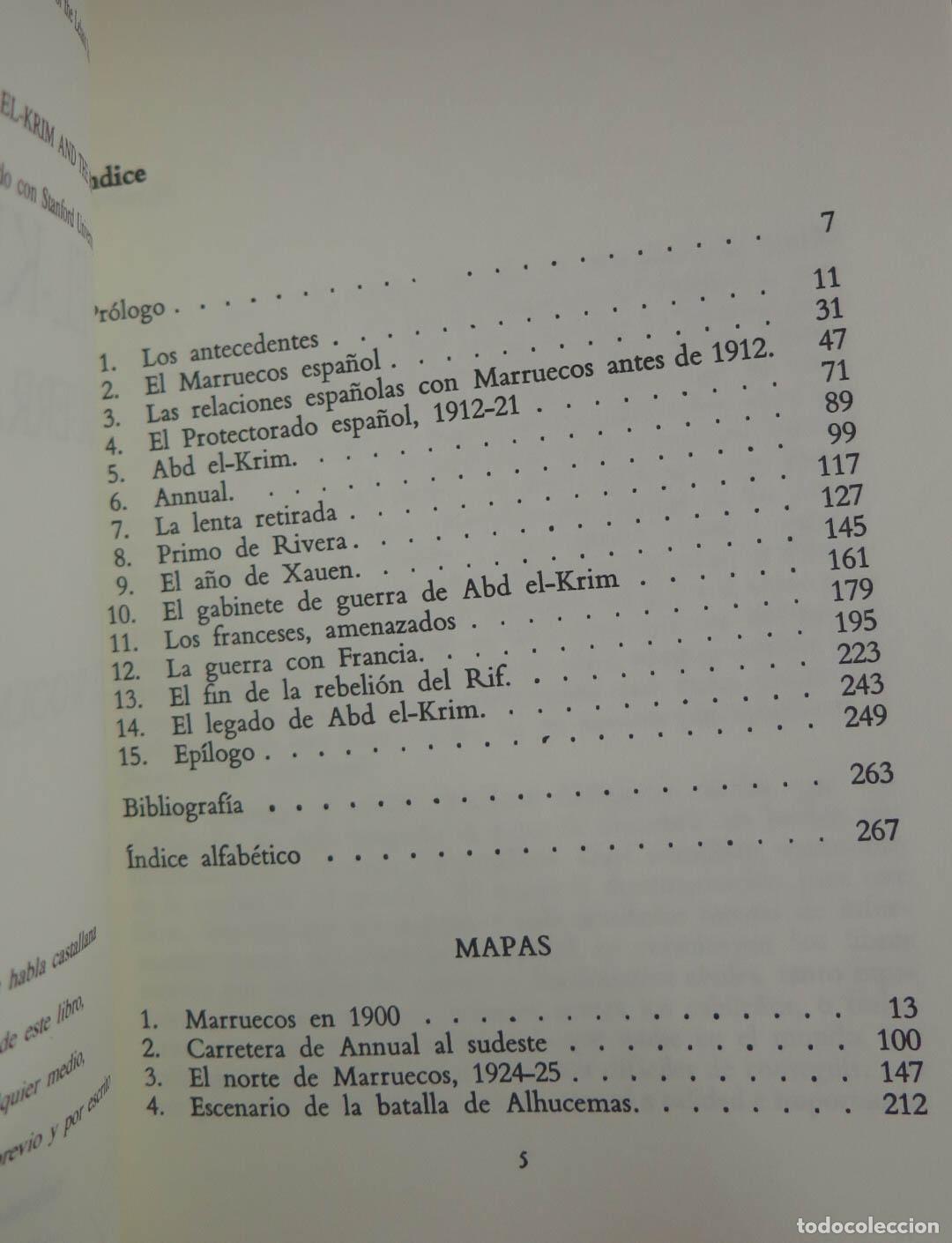 Libros de segunda mano: Abd el-Krim y la guerra del Rif. Woolman - Foto 2