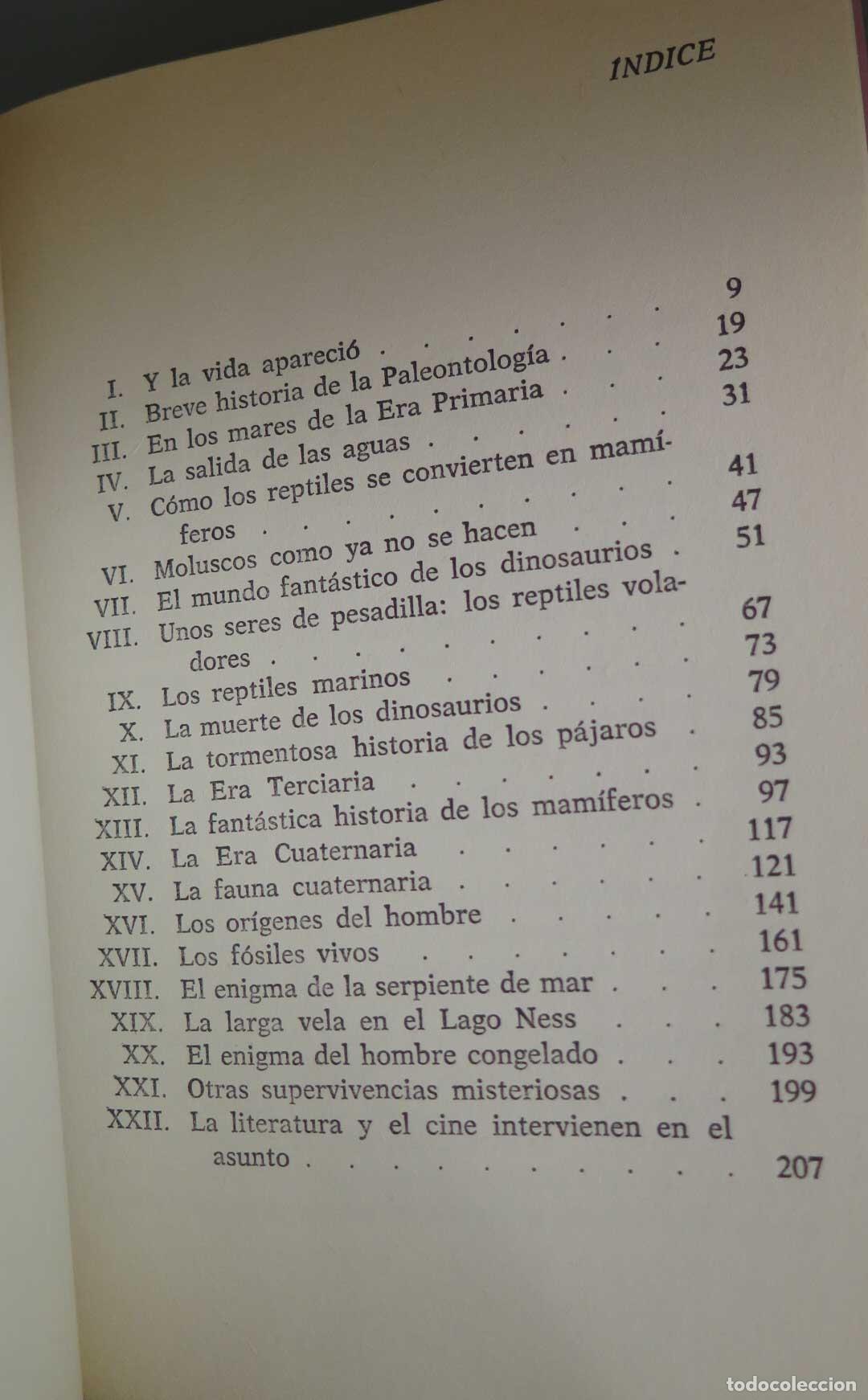 Libros de segunda mano: El enigma de los animales de la prehistoria. Jean- Jacques Barloy - Foto 2