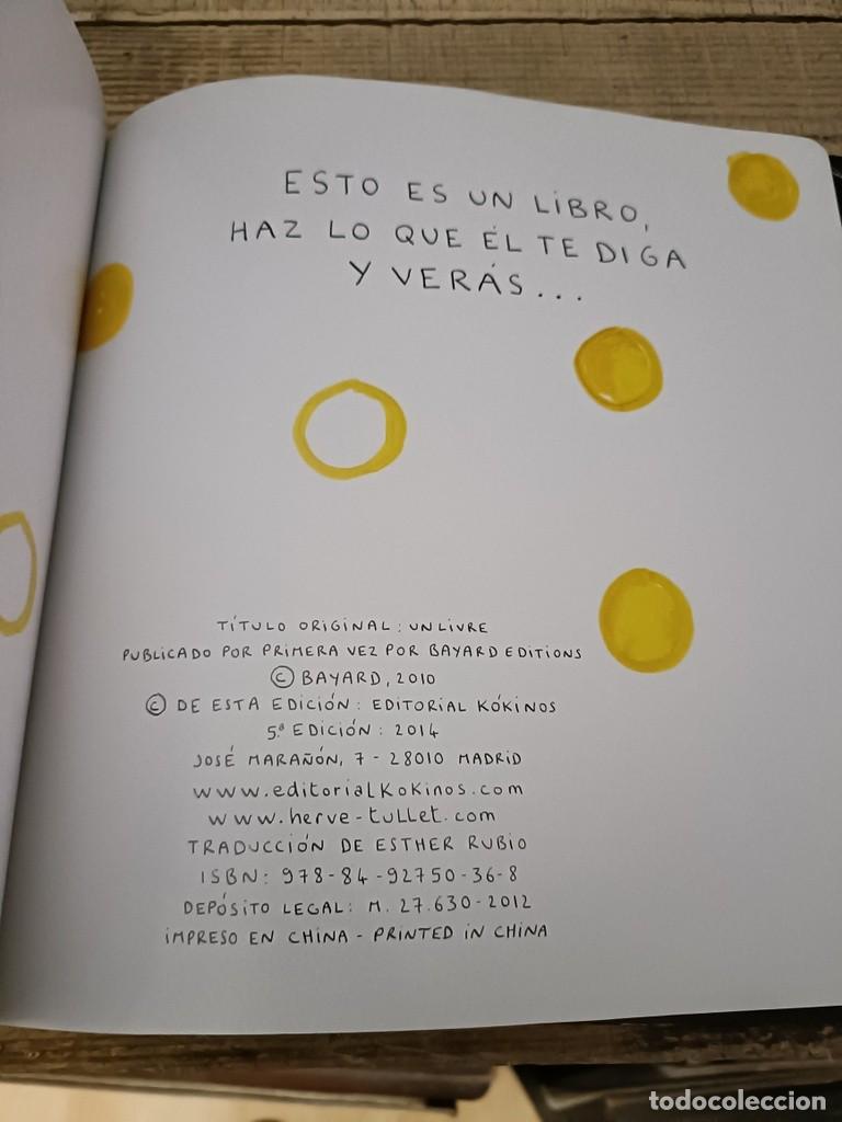 Libros de segunda mano: Un libro - Tullet, Herv&eacute; - Foto 4