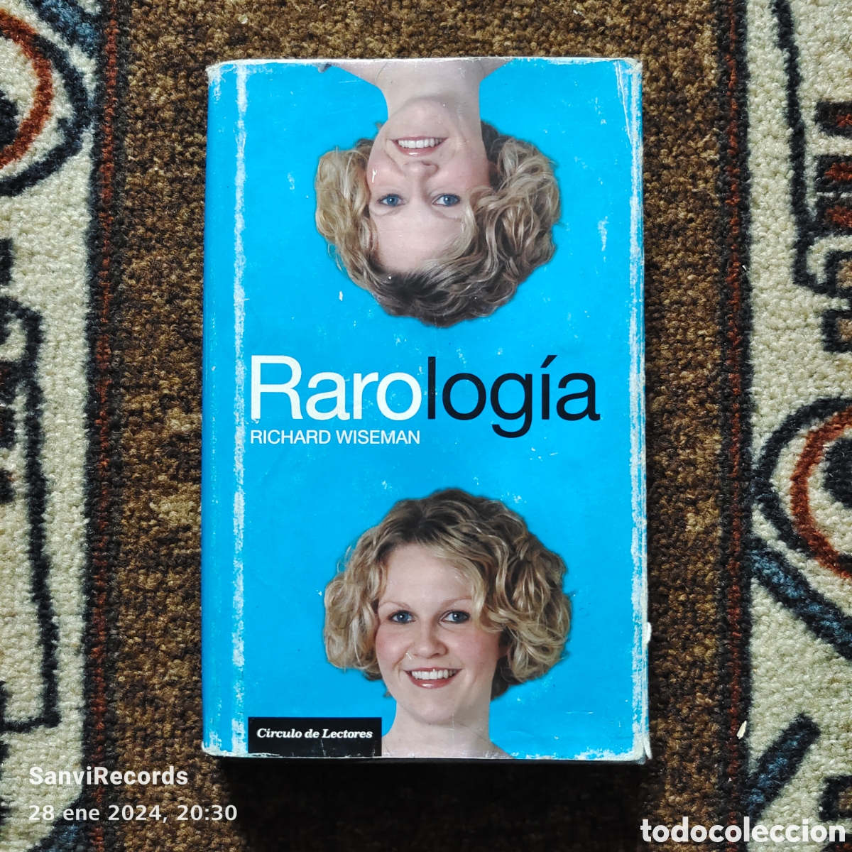 Libros de segunda mano: RAROLOG&Iacute;A (RICHARD WISEMAN) (C&Iacute;RCULO DE LECTORES) - Foto 1