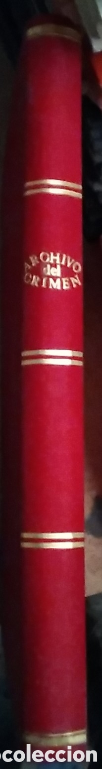 Libros de segunda mano: Archivo del crimen libro a&ntilde;o 1977 - Foto 2