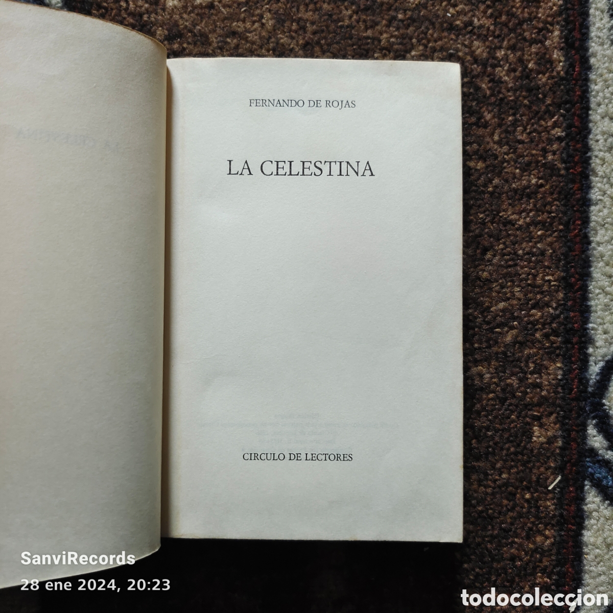 Libros de segunda mano: LA CELESTINA (FERNANDO DE ROJAS) (C&Iacute;RCULO DE LECTORES) - Foto 2