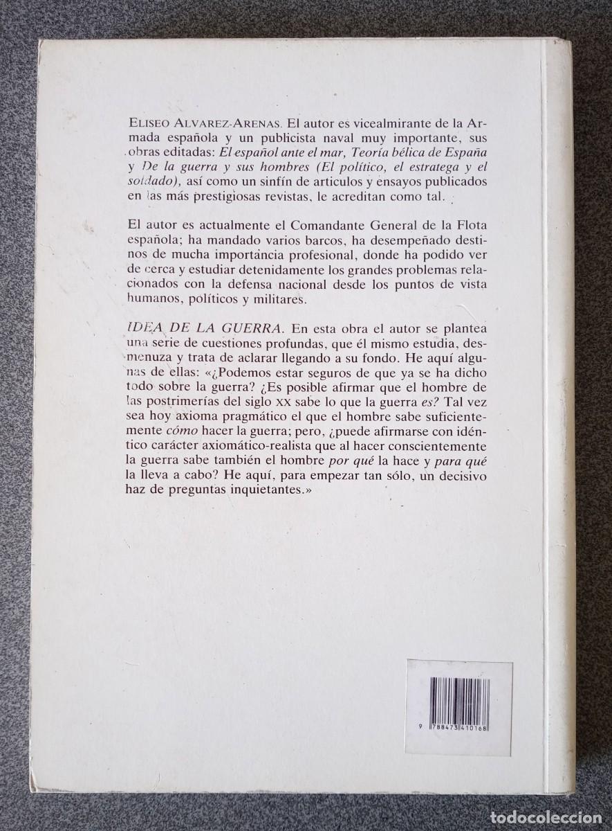 Libros de segunda mano: Idea De La Guerra Eliseo Alvarez Arenas - Foto 10