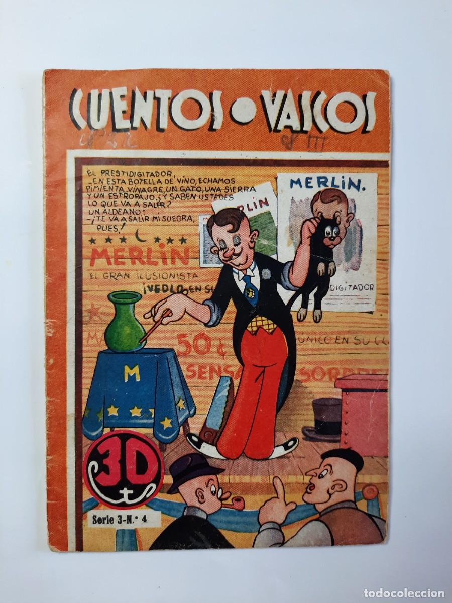 Libros de segunda mano: CUENTOS VASCOS SERIE 3 N&ordm; 4 - Foto 1