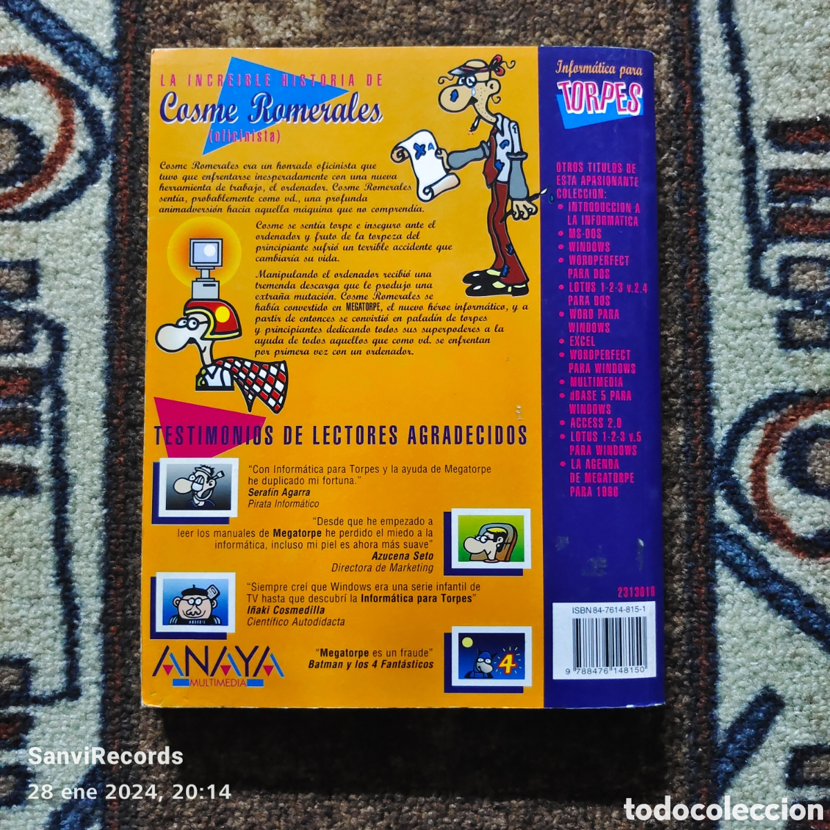 Libros de segunda mano: MARAVILLOSO!! WINDOWS 95 PARA TORPES (ANAYA MULTIMEDIA) - Foto 2