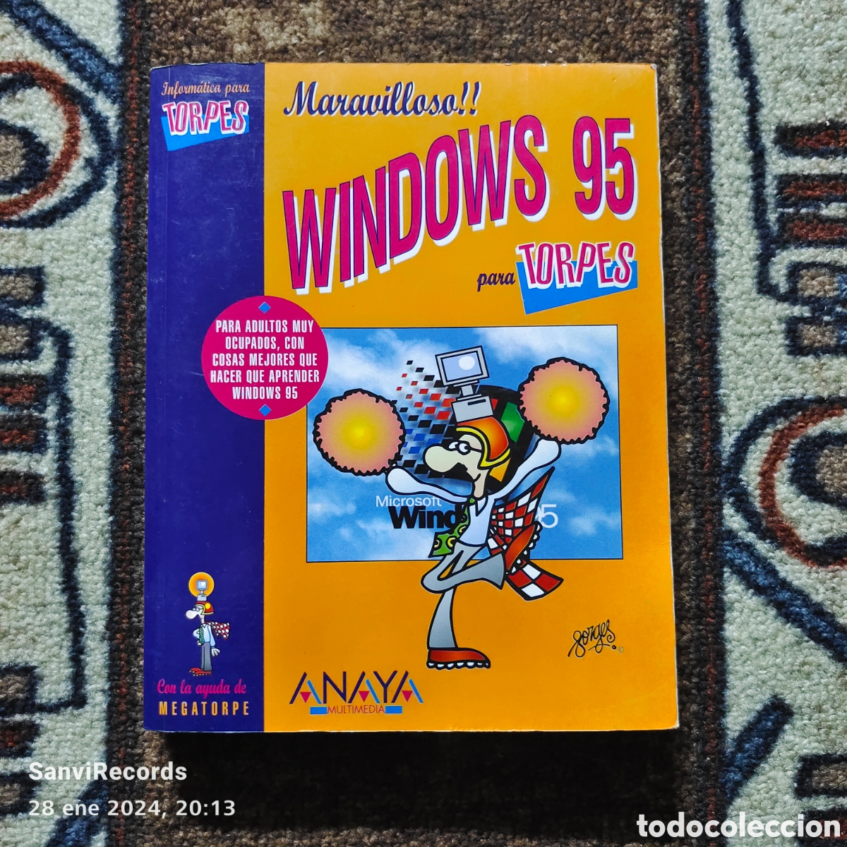 Libros de segunda mano: MARAVILLOSO!! WINDOWS 95 PARA TORPES (ANAYA MULTIMEDIA) - Foto 1