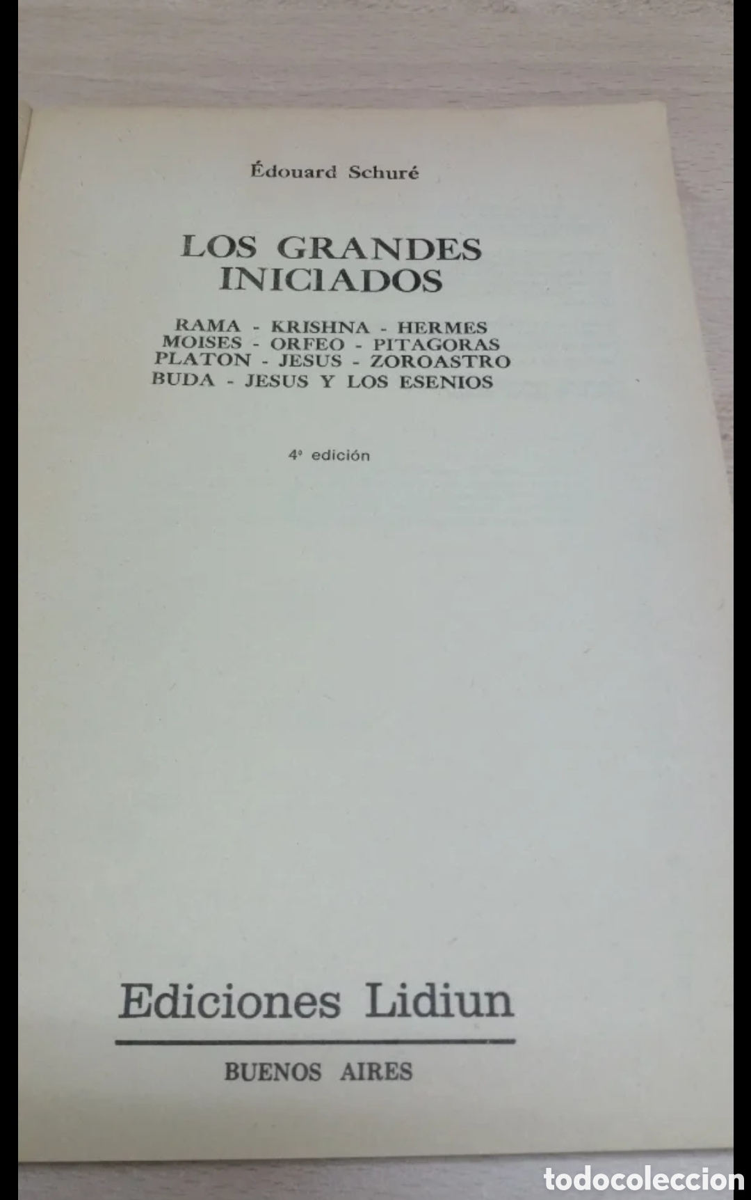Libros de segunda mano: Los grandes iniciados. Edovard Shure - Foto 3