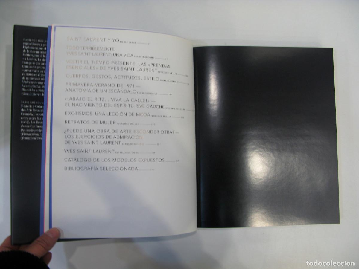 Libros de segunda mano: IVES SAINT LAURENT - CAT&Aacute;LOGO EXPOSICI&Oacute;N - FUNDACI&Oacute;N MAPFRE 2011 - Foto 4