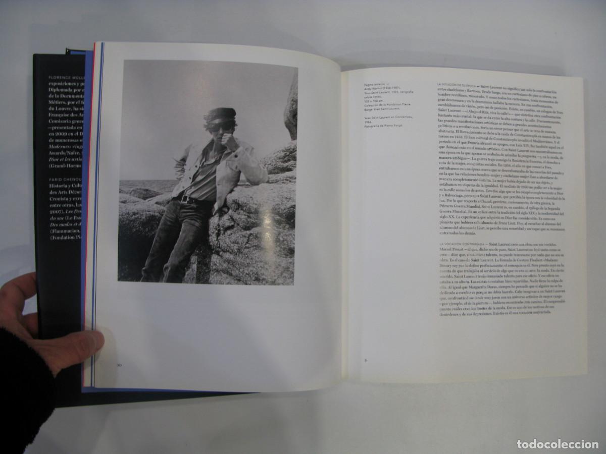 Libros de segunda mano: IVES SAINT LAURENT - CAT&Aacute;LOGO EXPOSICI&Oacute;N - FUNDACI&Oacute;N MAPFRE 2011 - Foto 6