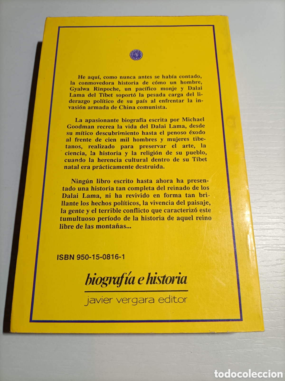 Libros de segunda mano: El &uacute;ltimo Dalai Lama Michael Harris , orientalismo - Foto 5
