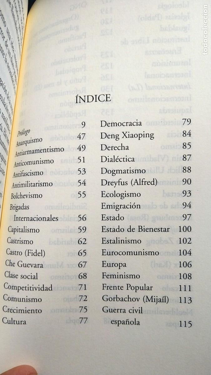 Libros de segunda mano: DICCIONARIO DE LA IZQUIERDA - ALFONSO GUERRA - Foto 3