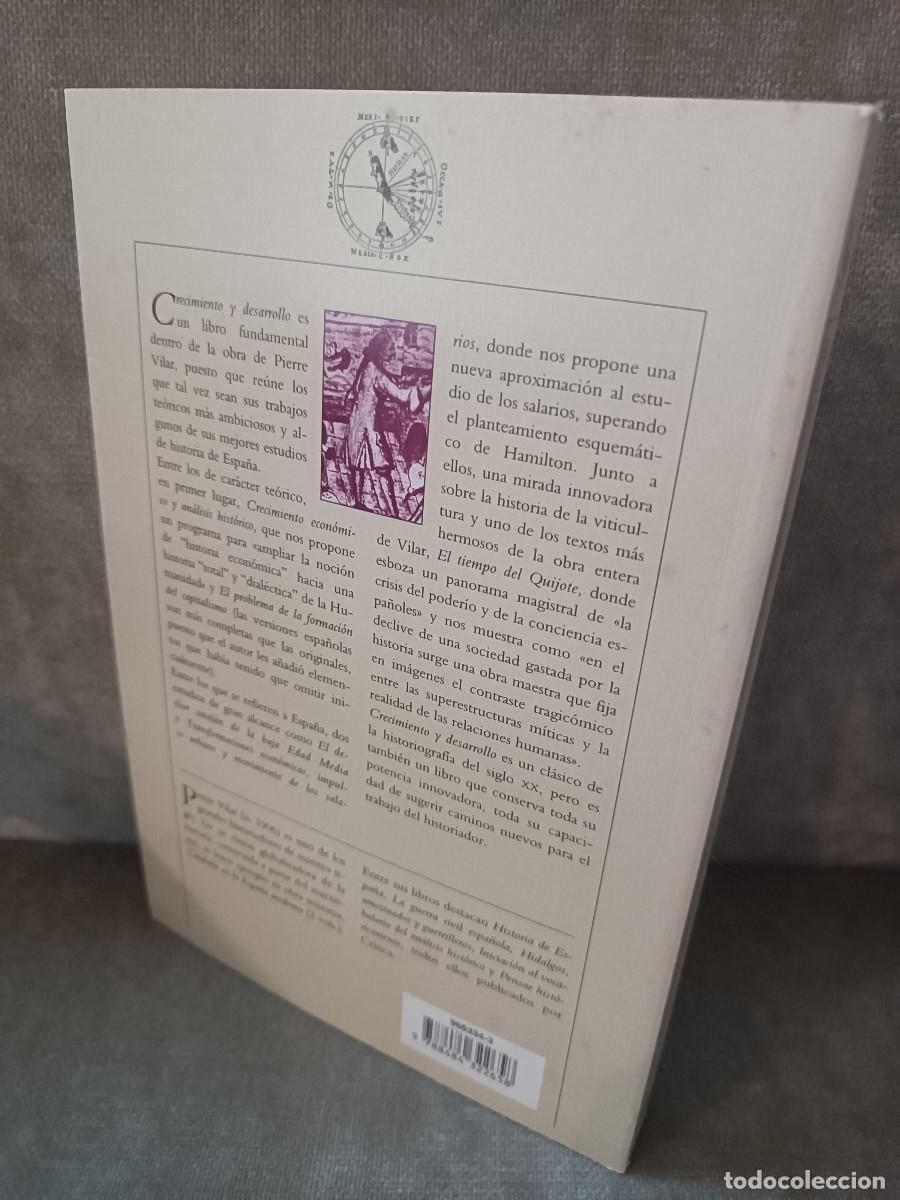 Libros de segunda mano: PIERRE VILAR - CRECIMIENTO Y DESARROLLO - CR&Iacute;TICA, 2001 - Foto 3