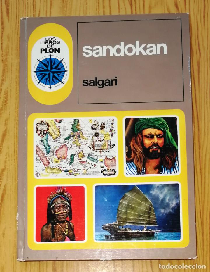 Libros de segunda mano: SANDOK&Aacute;N (Colecci&oacute;n Amadis ; 2) / E. Salgari. - Los Libros de Plon, 1976 - Foto 1