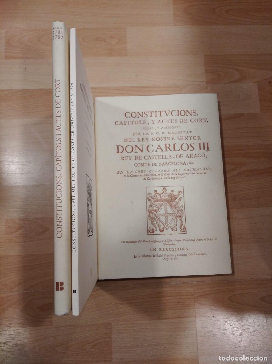 Libri di seconda mano: 'Constitucions, cap&iacute;tols i actes de Cort'. Facs&iacute;mil