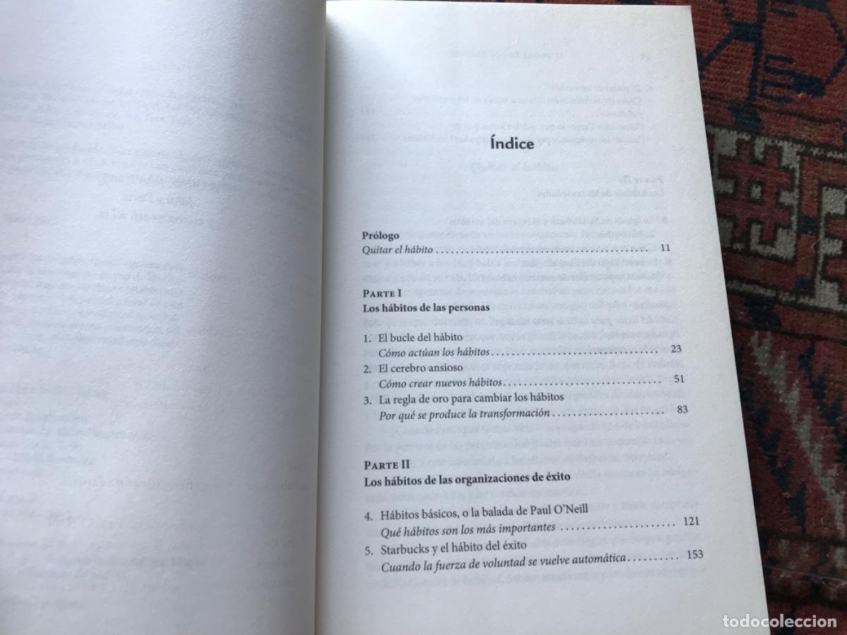 Libros de segunda mano: El poder de los h&aacute;bitos. Charles Duhigg. Muy buen estado - Foto 4