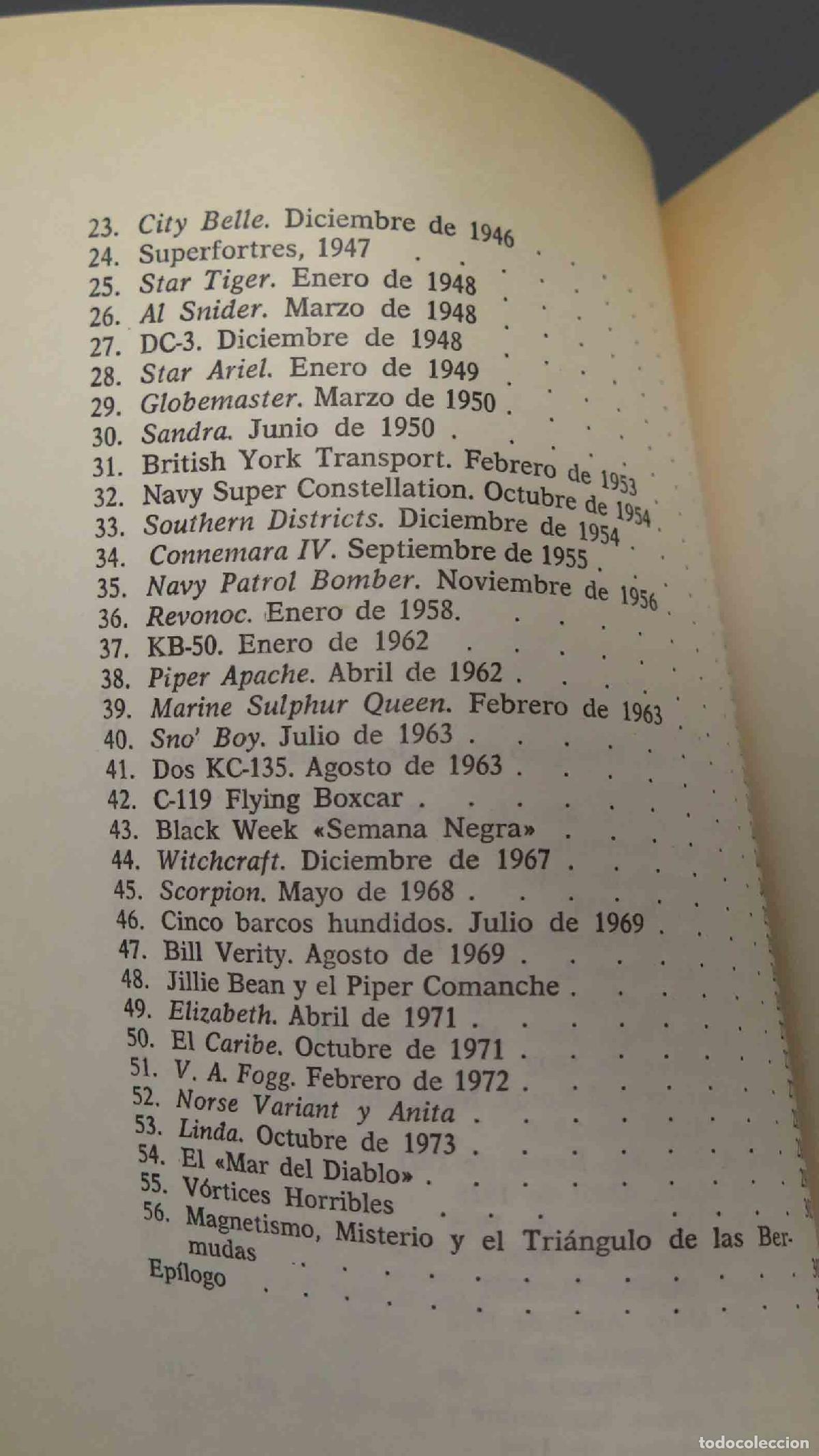 Libros de segunda mano: El misterio del Tri&aacute;ngulo de las Bermudas. Kusche - Foto 3