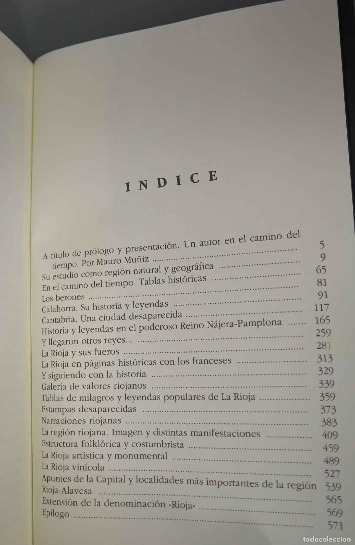 Libros de segunda mano: LA RIOJA EN EL CAMINO DEL TIEMPO. Gil del Rio - Foto 2