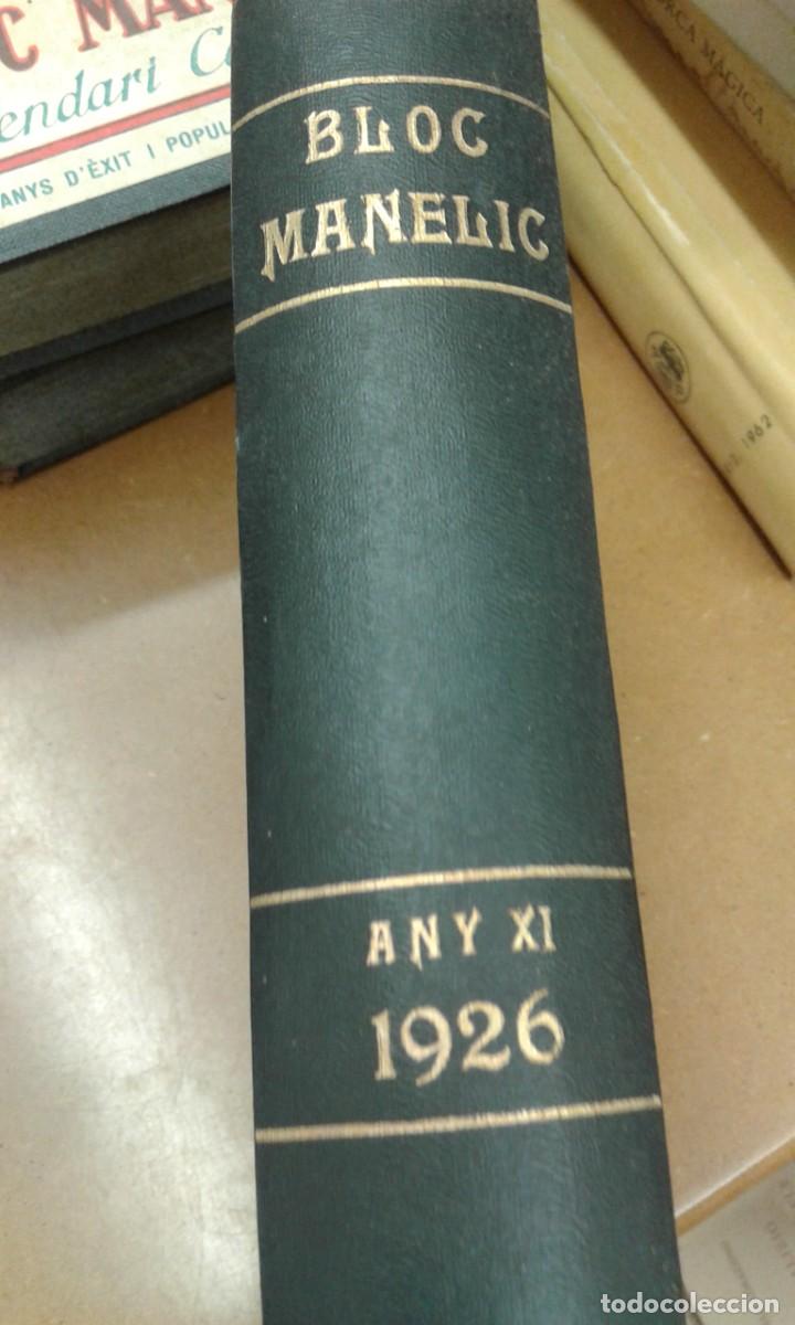 Libros de segunda mano: BLOC MANELIC calendari catal&agrave; any buen estado1926 - Foto 2