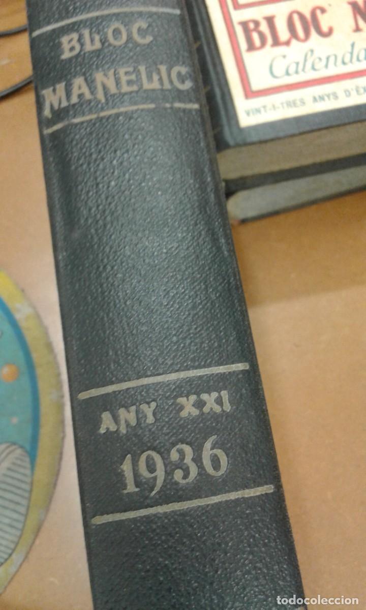 Libros de segunda mano: BLOC MANELIC calendari catal&agrave; any 1936 - Foto 2