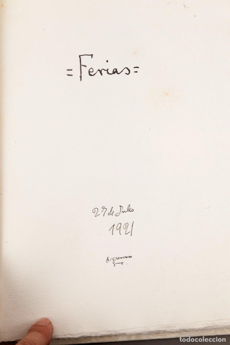 Libros de segunda mano: Federico Garc&iacute;a Lorca - Ferias - Ed. Facs&iacute;mil en papel de hilo - Foto 5