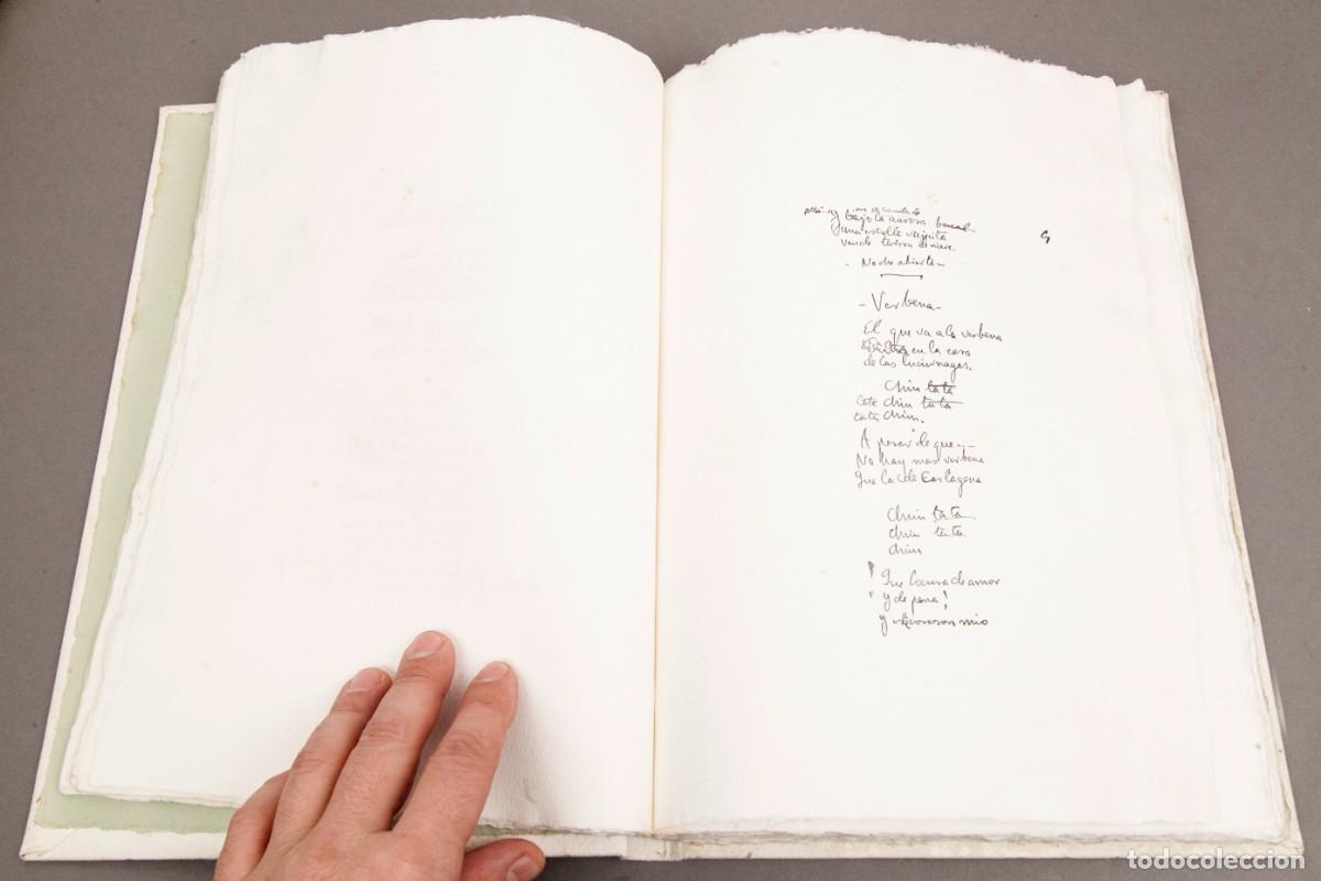 Libros de segunda mano: Federico Garc&iacute;a Lorca - Ferias - Ed. Facs&iacute;mil en papel de hilo - Foto 6