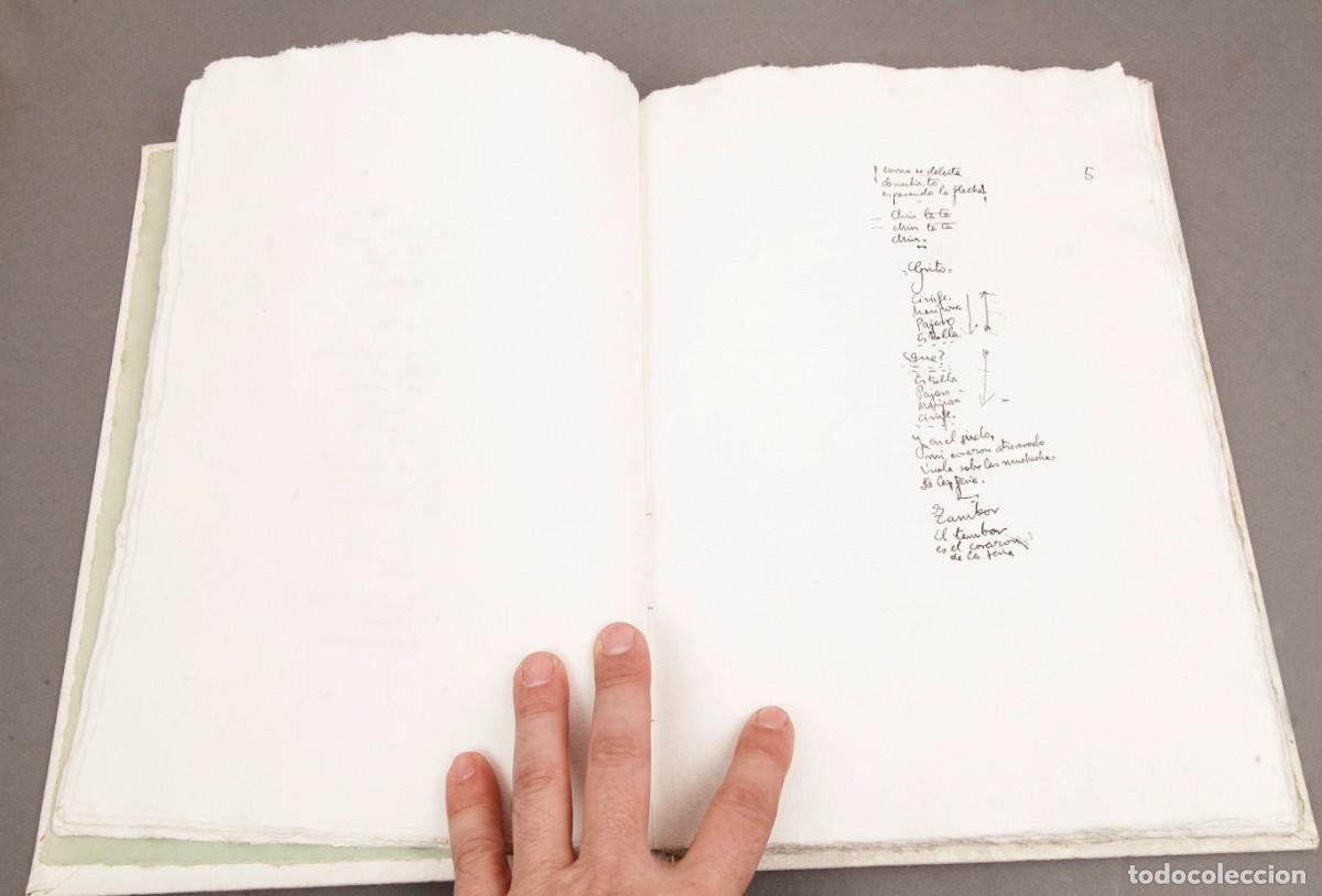 Libros de segunda mano: Federico Garc&iacute;a Lorca - Ferias - Ed. Facs&iacute;mil en papel de hilo - Foto 7