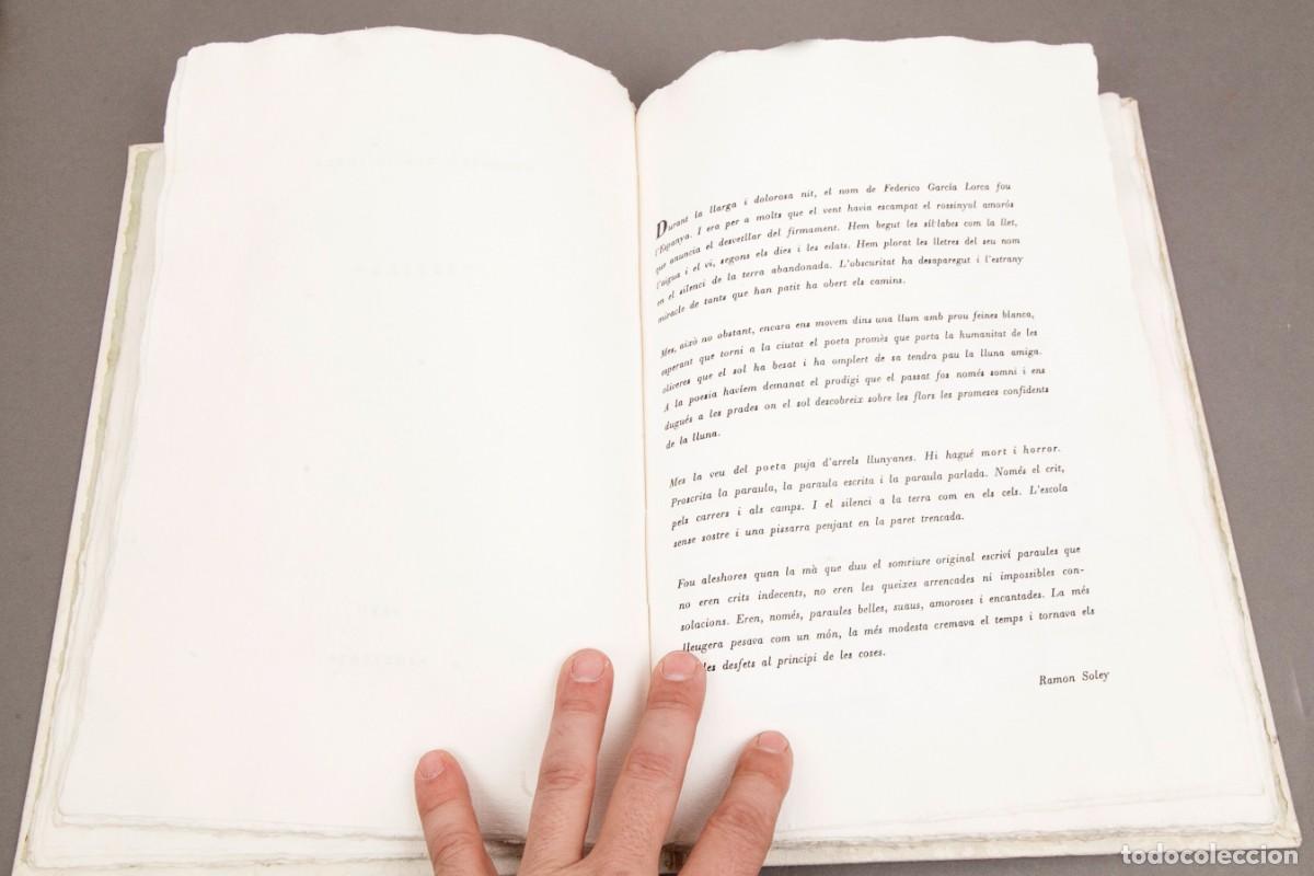 Libros de segunda mano: Federico Garc&iacute;a Lorca - Ferias - Ed. Facs&iacute;mil en papel de hilo - Foto 8