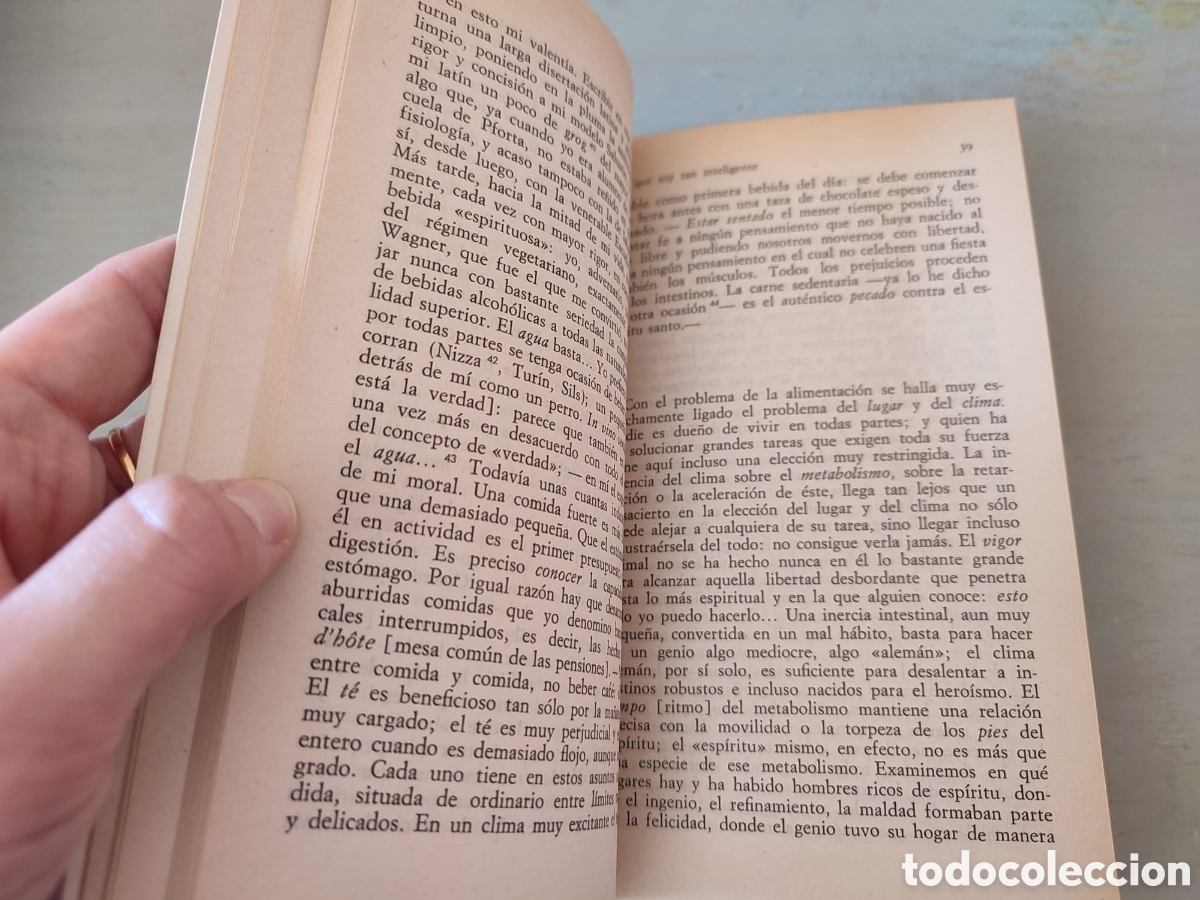 Libros de segunda mano: Ecce Homo Friedrich Nietzsche - Foto 2