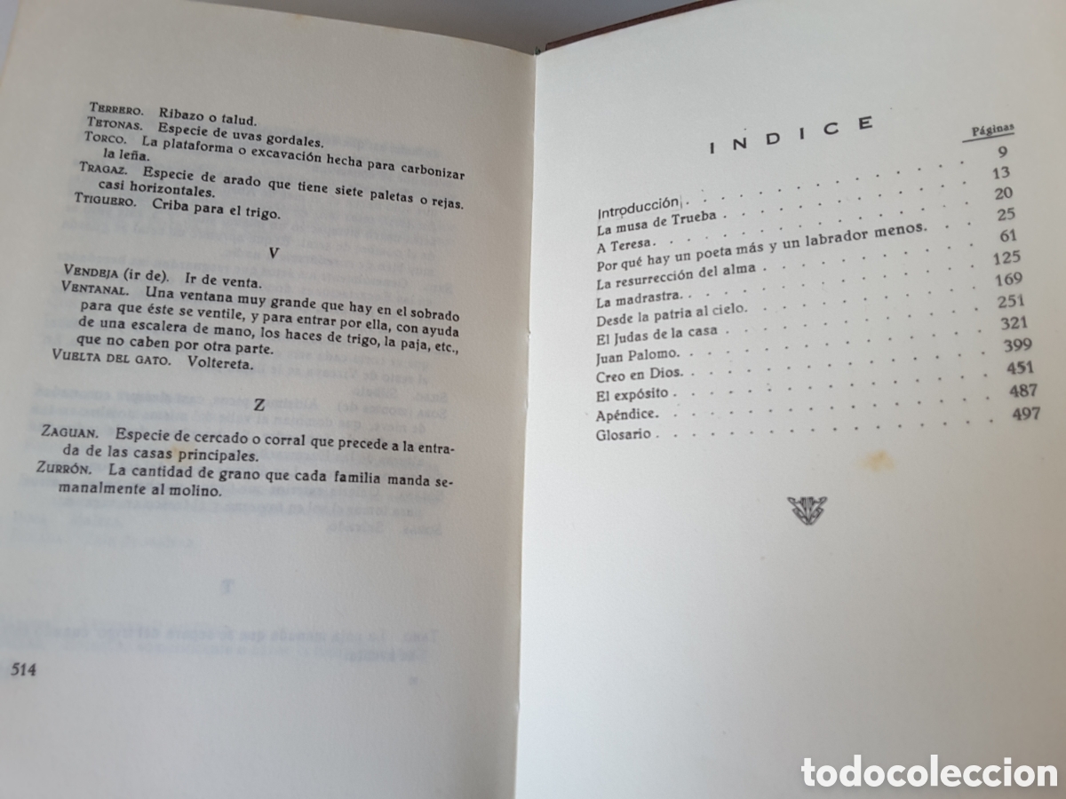 Libros de segunda mano: Antonio Trueba, Obras Selectas en 4 vol&uacute;menes. - Foto 5